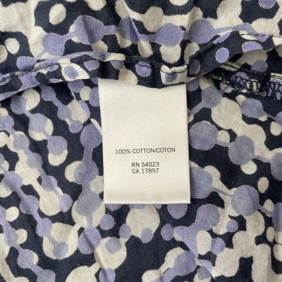 Banana Republic Swimsuit Coverup Womens Medium Blue Lightweight Thin Cotton - Picture 4 of 7